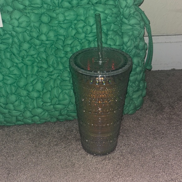 Wildfox Emerald Textured Tote Bag and tumbler - Picture 8 of 13